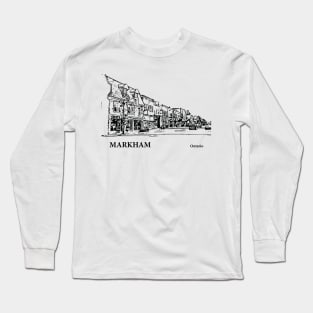 Markham - Ontario Long Sleeve T-Shirt